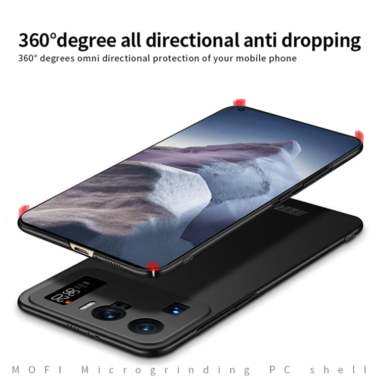 For Xiaomi Mi 11 Ultra MOFI Frosted PC Ultra-thin Hard Case(Black) - Xiaomi Cases by MOFI | Online Shopping South Africa | PMC TechLife