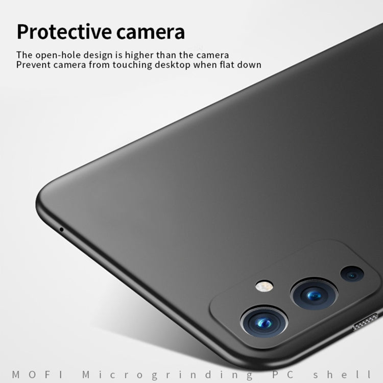 For OnePlus 9 MOFI Frosted PC Ultra-thin Hard Case(Red) - OnePlus Cases by MOFI | Online Shopping South Africa | PMC TechLife | Buy Now Pay Later Mobicred