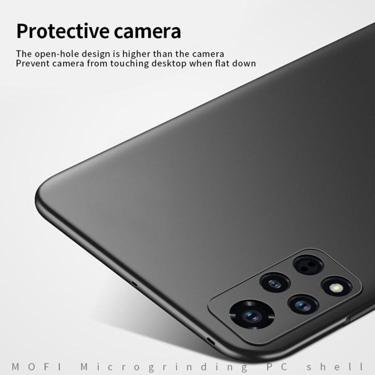 For Honor V40 MOFI Frosted PC Ultra-thin Hard Case(Gold) - Honor Cases by MOFI | Online Shopping South Africa | PMC TechLife | Buy Now Pay Later Mobicred