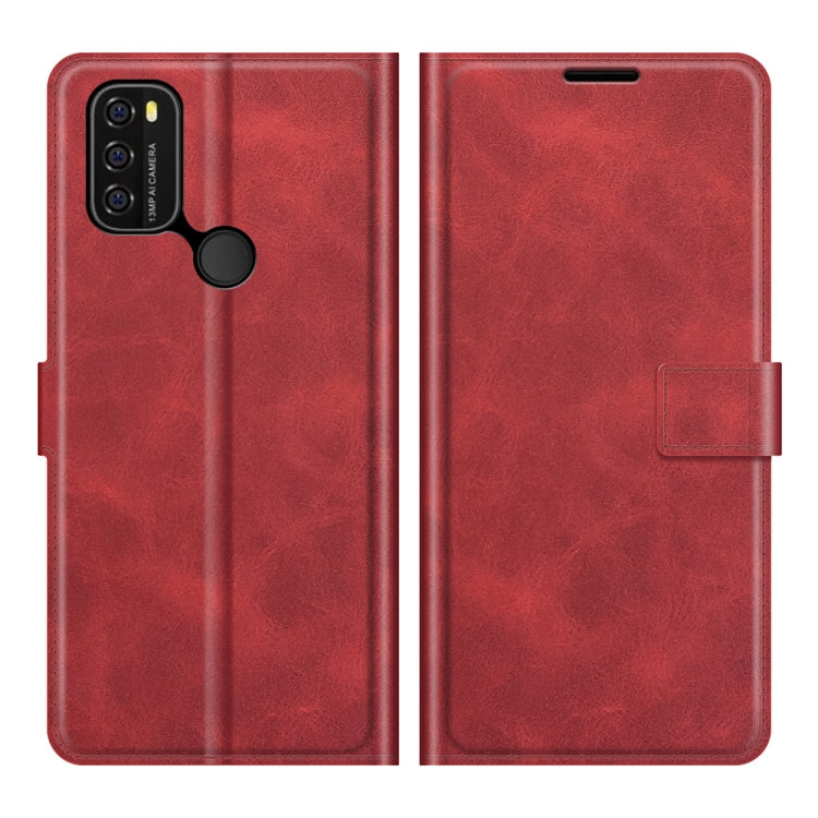 For Blackview A70 Retro Calf Pattern Buckle Horizontal Flip Leather Case with Holder & Card Slots & Wallet(Red) - More Brand by PMC Jewellery | Online Shopping South Africa | PMC Jewellery | Buy Now Pay Later Mobicred