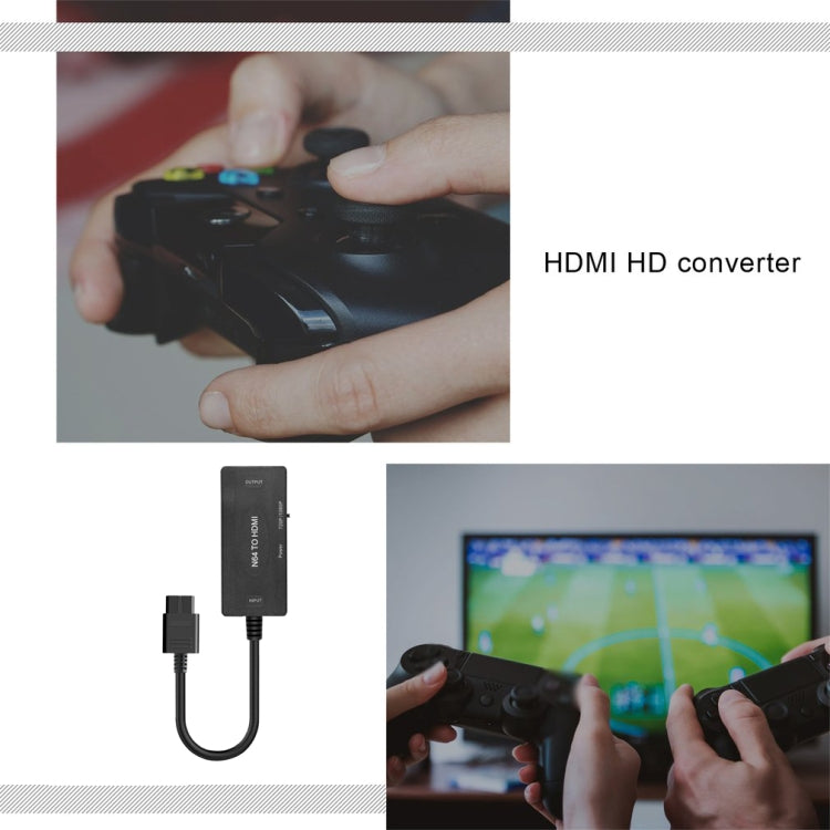 1080P N64 to HDMI Digital Analog Converter Video Cable Adapter - Converter by PMC Jewellery | Online Shopping South Africa | PMC Jewellery | Buy Now Pay Later Mobicred