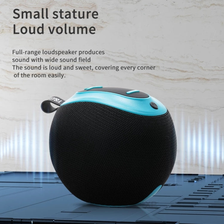 T&G TG623 TWS Portable Wireless Speaker Outdoor Waterproof Subwoofer 3D Stereo Support FM / TF Card(Blue) - Desktop Speaker by T&G | Online Shopping South Africa | PMC Jewellery | Buy Now Pay Later Mobicred