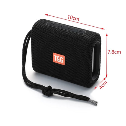 T&G TG313 Portable Outdoor Waterproof Bluetooth Speaker Subwoofer Support TF Card FM Radio AUX(Blue) - Desktop Speaker by T&G | Online Shopping South Africa | PMC Jewellery | Buy Now Pay Later Mobicred