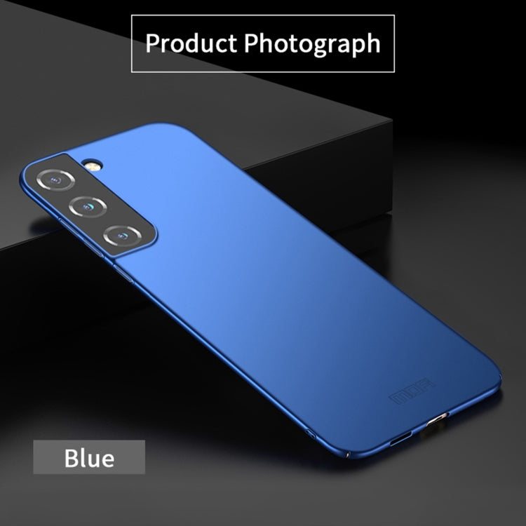 For Samsung Galaxy S22 5G MOFI Frosted PC Ultra-thin Hard Phone Case(Blue) - Galaxy S22 5G Cases by MOFI | Online Shopping South Africa | PMC TechLife