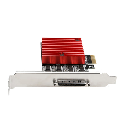 PCIE to DB9 RS232 Serial Port Expansion Card PCI-E Express Riser Card Converter - RS485 / RS232 Series by PMC Jewellery | Online Shopping South Africa | PMC Jewellery | Buy Now Pay Later Mobicred