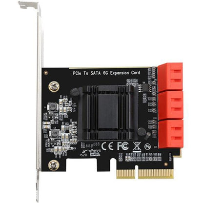 PCIe to SATA 3.0 6G Expansion Card - Add-on Cards by PMC Jewellery | Online Shopping South Africa | PMC Jewellery | Buy Now Pay Later Mobicred