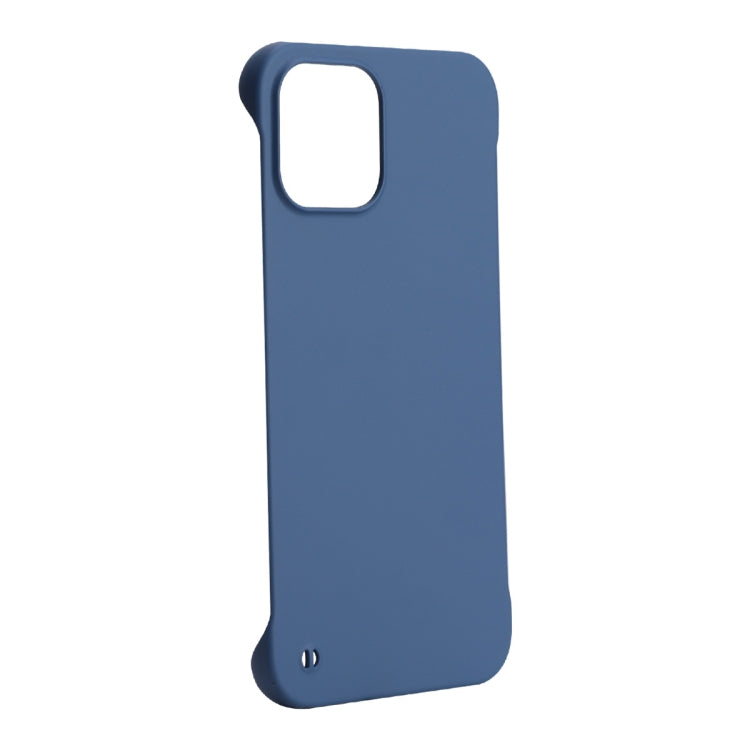 For iPhone 12 Pro Max ENKAY Matte Frameless Hard PC Case(Dark Blue) - iPhone 12 Pro Max Cases by ENKAY | Online Shopping South Africa | PMC Jewellery | Buy Now Pay Later Mobicred