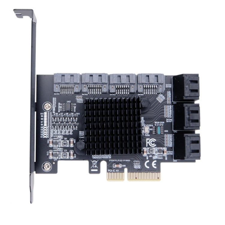 6Gbps PCI Express to SATA 3.0 Expansion Card - Add-on Cards by PMC Jewellery | Online Shopping South Africa | PMC Jewellery | Buy Now Pay Later Mobicred