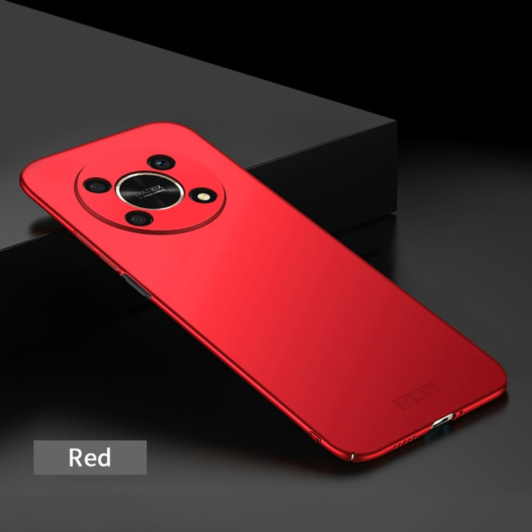 For Honor X30 5G MOFI Frosted PC Ultra-thin Hard Case(Red) - Honor Cases by MOFI | Online Shopping South Africa | PMC TechLife | Buy Now Pay Later Mobicred