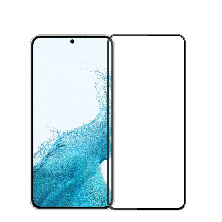 For Samsung Galaxy S22 5G MOFI 9H 3D Explosion-proof Tempered Glass Film(Black) - Galaxy S22 5G Tempered Glass by MOFI | Online Shopping South Africa | PMC TechLife | Buy Now Pay Later Mobicred