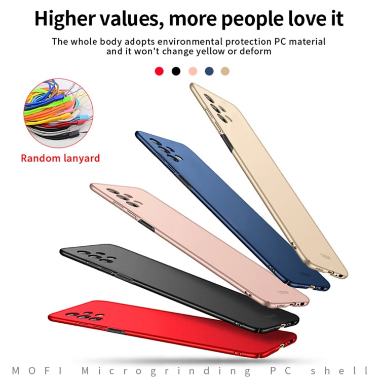For Samsung Galaxy A32 5G MOFI Frosted PC Ultra-thin Hard Phone Case(Rose gold) - free shipping - PMC TechLife - Order now!