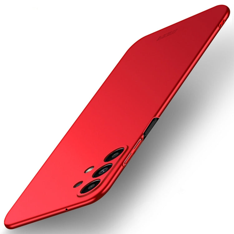 For Samsung Galaxy A13 4G MOFI Frosted PC Ultra-thin Hard Case(Red) - free shipping - PMC TechLife - Order now!