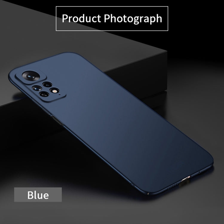 For Xiaomi Redmi Note 11 Pro Global MOFI Frosted PC Ultra-thin Hard  Phone Case(Blue) - Xiaomi Cases by MOFI | Online Shopping South Africa | PMC Jewellery