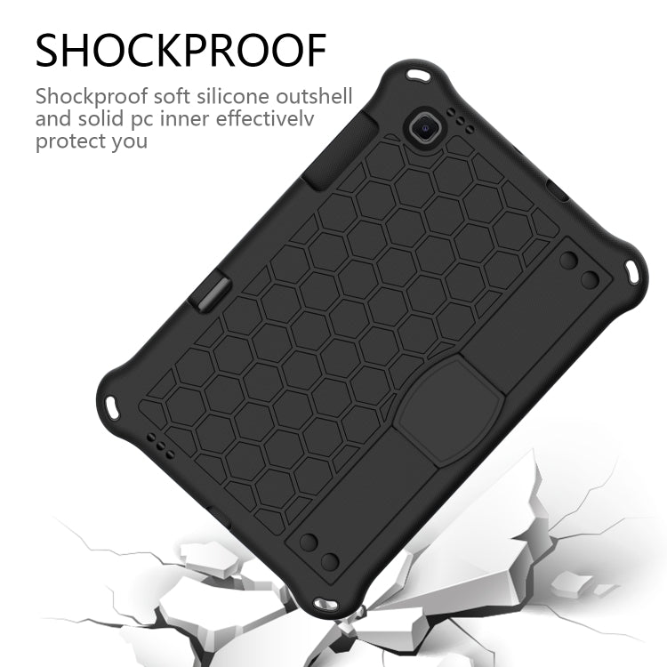 For Lenovo X306 / X606 / K10 Honeycomb EVA + PC Shockproof Tablet Case with Strap(Black+Black) - Lenovo by PMC TechLife | Online Shopping South Africa | PMC TechLife | Buy Now Pay Later Mobicred