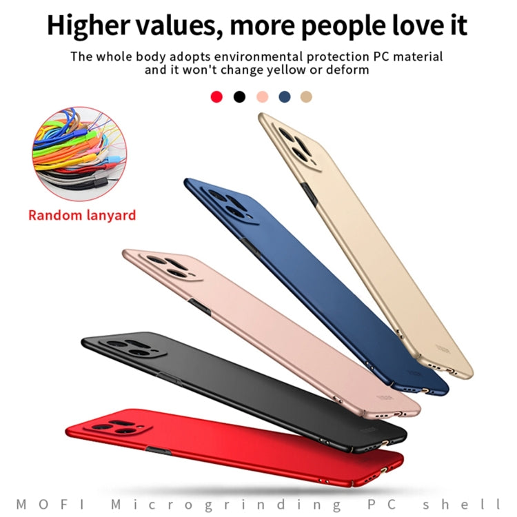 For OPPO Find X5 MOFI Frosted PC Ultra-thin Hard Case(Gold) - free shipping - PMC TechLife - Order now!