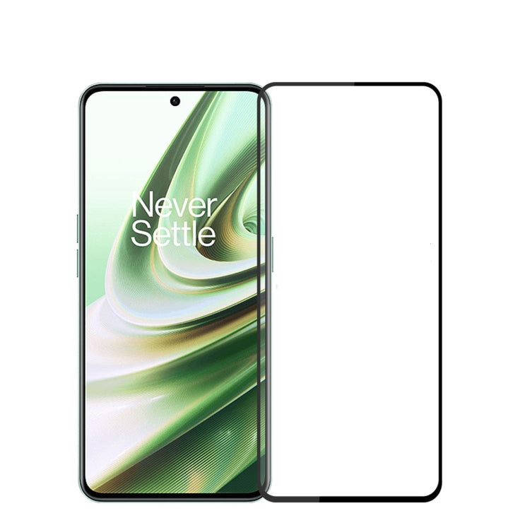 For OnePlus 10R 5G MOFI 9H 2.5D Full Screen Tempered Glass Film(Black) - OnePlus Tempered Glass by MOFI | Online Shopping South Africa | PMC TechLife