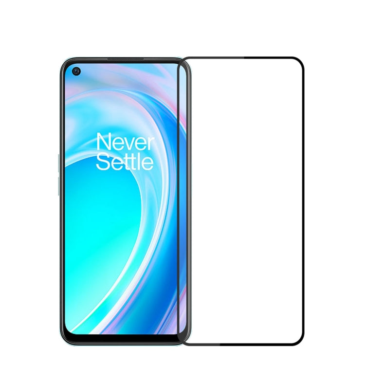 For OnePlus Nord CE2 Lite MOFI 9H 2.5D Full Screen Tempered Glass Film(Black) - OnePlus Tempered Glass by MOFI | Online Shopping South Africa | PMC TechLife