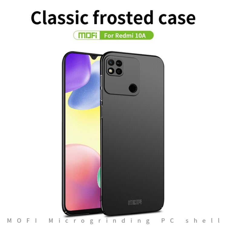 For Xiaomi Redmi 10A MOFI Frosted PC Ultra-thin Hard Case(Rose Gold) - Xiaomi Cases by MOFI | Online Shopping South Africa | PMC Jewellery