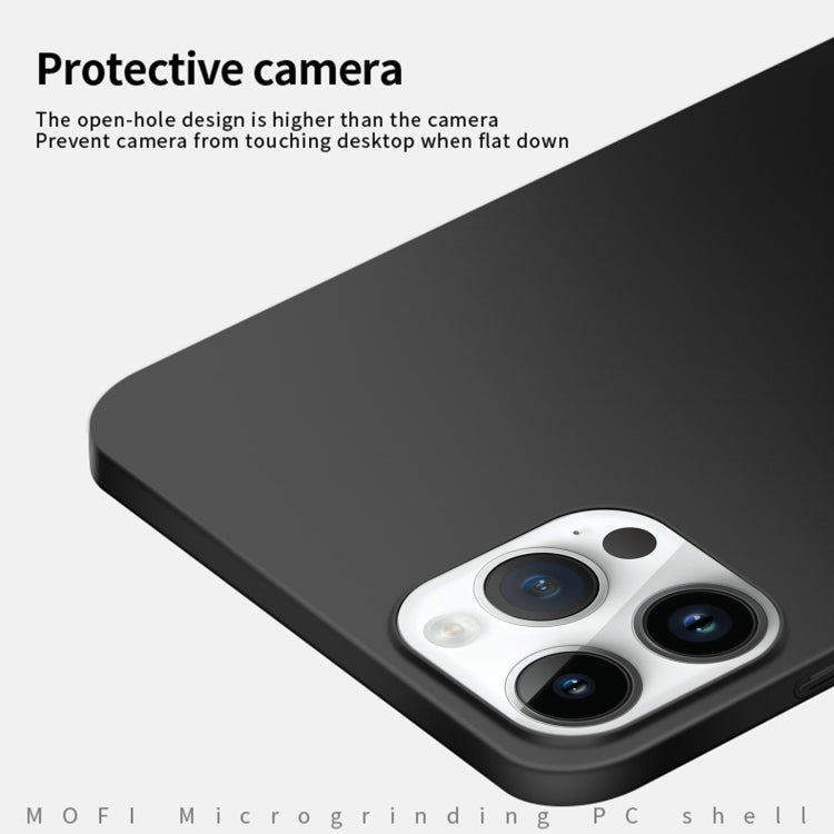 For iPhone 14 Pro MOFI Frosted PC Ultra-thin Hard Case (Rose Gold) - iPhone 14 Pro Cases by MOFI | Online Shopping South Africa | PMC TechLife