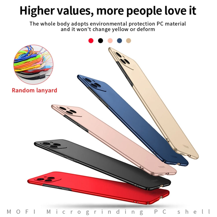 For Honor 60 SE MOFI Frosted PC Ultra-thin Hard Case(Black) - Honor Cases by MOFI | Online Shopping South Africa | PMC TechLife