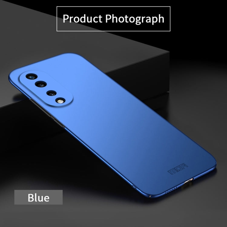 For Honor 70 MOFI Frosted PC Ultra-thin Hard Case(Blue) - Honor Cases by MOFI | Online Shopping South Africa | PMC TechLife