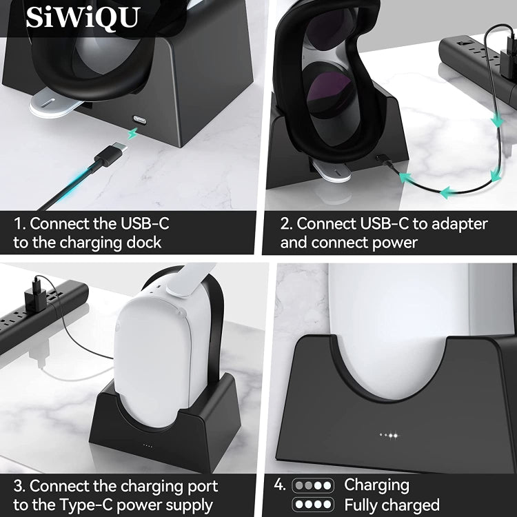 For Oculus Quest 2 VR Charging Stand VR Accessories Host Storage Bracket Charging Stand - VR Accessories by PMC Jewellery | Online Shopping South Africa | PMC Jewellery | Buy Now Pay Later Mobicred