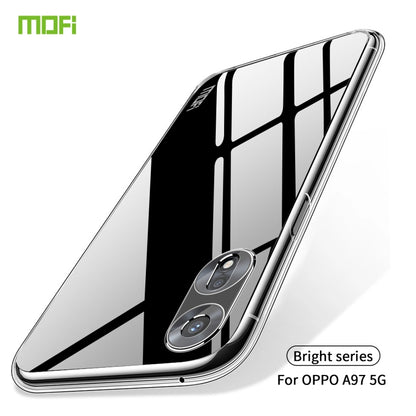 For OPPO A97 5G MOFI Ming Series Ultra-thin TPU Phone Case(Transparent) - OPPO Cases by MOFI | Online Shopping South Africa | PMC Jewellery