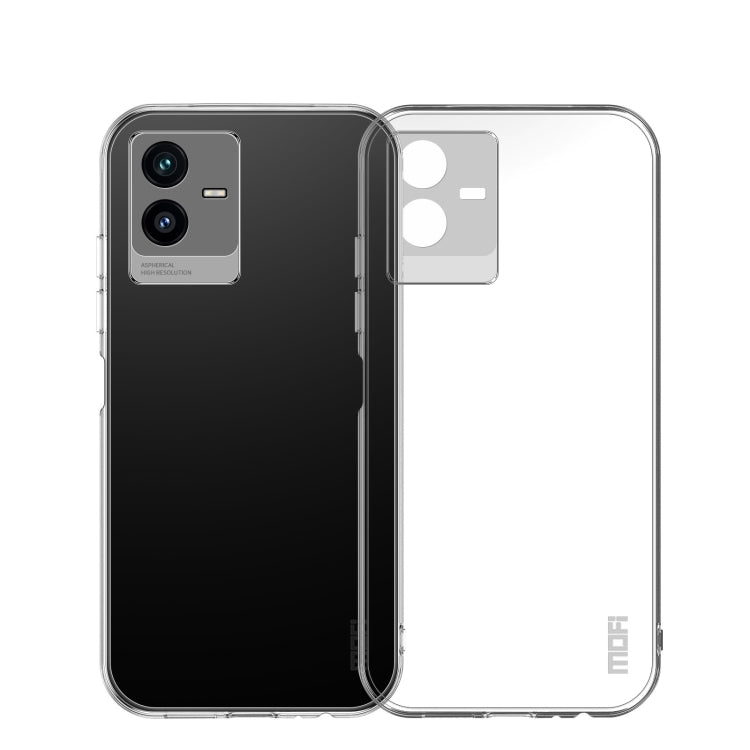 For vivo T2X MOFI Ming Series Ultra-thin TPU Phone Case(Transparent) - vivo Cases by MOFI | Online Shopping South Africa | PMC Jewellery