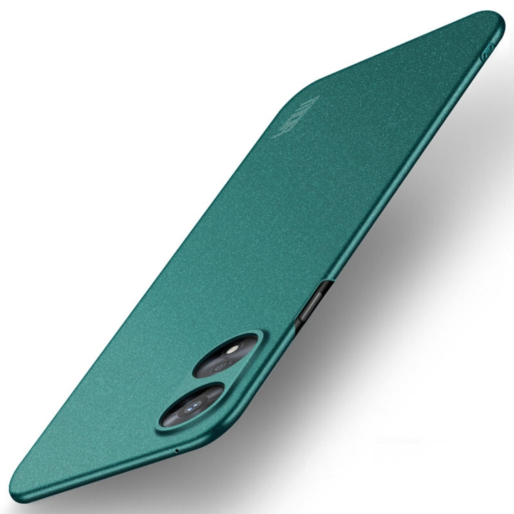 For OPPO A97 5G MOFI Frosted PC Ultra-thin Hard Phone Case(Green) - OPPO Cases by MOFI | Online Shopping South Africa | PMC Jewellery