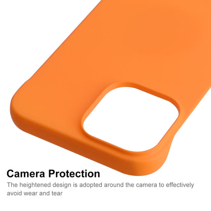 For iPhone 14 Plus ENKAY Matte Frameless PC Phone Case(Orange) - iPhone 14 Plus Cases by ENKAY | Online Shopping South Africa | PMC Jewellery | Buy Now Pay Later Mobicred