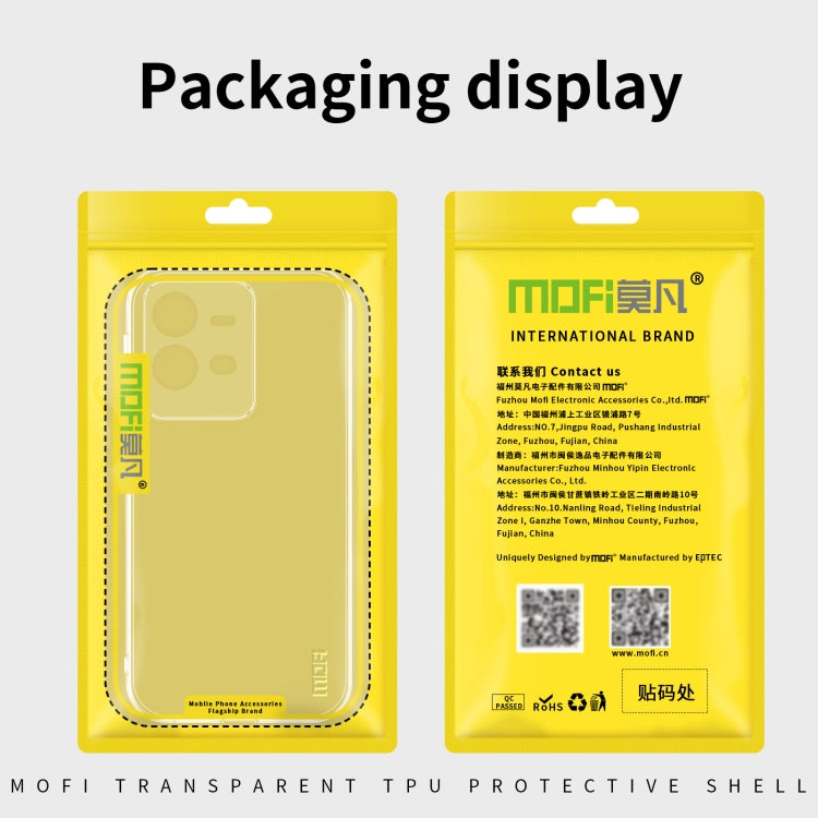 For Huawei Mate 50 Pro MOFI Ming Series Ultra-thin TPU Phone Case(Transparent) - Huawei Cases by MOFI | Online Shopping South Africa | PMC TechLife | Buy Now Pay Later Mobicred