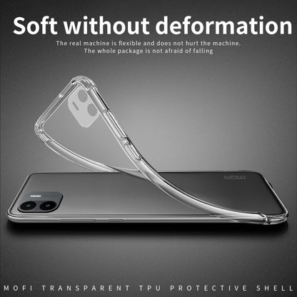 For Xiaomi Redmi A1 MOFI Ming Series Ultra-thin TPU Phone Case(Transparent) - Xiaomi Cases by MOFI | Online Shopping South Africa | PMC Jewellery