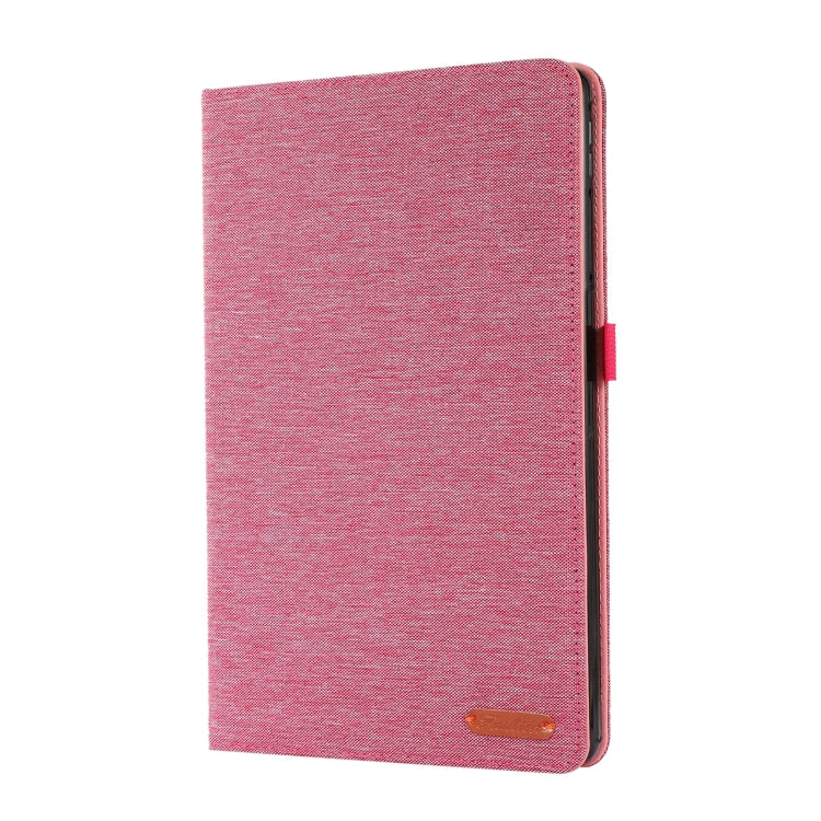 For Huawei MatePad Pro 11 2022  Fabric Leather Tablet Case(RoseRed) - Huawei by PMC TechLife | Online Shopping South Africa | PMC TechLife | Buy Now Pay Later Mobicred
