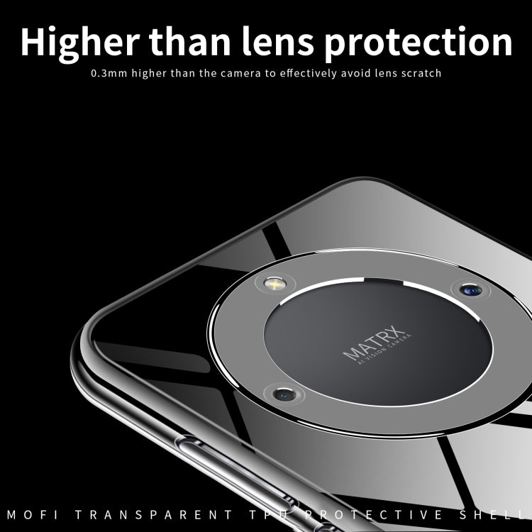For Honor X40 MOFI Ming Series Ultra-thin TPU Phone Case(Transparent) - Honor Cases by MOFI | Online Shopping South Africa | PMC TechLife
