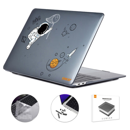 For MacBook Pro 16.2 A2485/A2880 2023 ENKAY Hat-Prince 3 in 1 Spaceman Pattern Laotop Protective Crystal Case with TPU Keyboard Film / Anti-dust Plugs, Version:US(Spaceman No.2) - MacBook Pro Cases by ENKAY | Online Shopping South Africa | PMC Jewellery | Buy Now Pay Later Mobicred