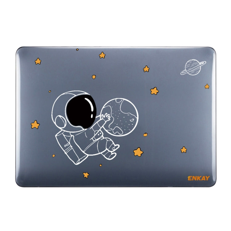 For MacBook Pro 16.2 A2485/A2880 2023 ENKAY Hat-Prince 3 in 1 Spaceman Pattern Laotop Protective Crystal Case with TPU Keyboard Film / Anti-dust Plugs, Version:EU(Spaceman No.5) - MacBook Pro Cases by ENKAY | Online Shopping South Africa | PMC Jewellery | Buy Now Pay Later Mobicred