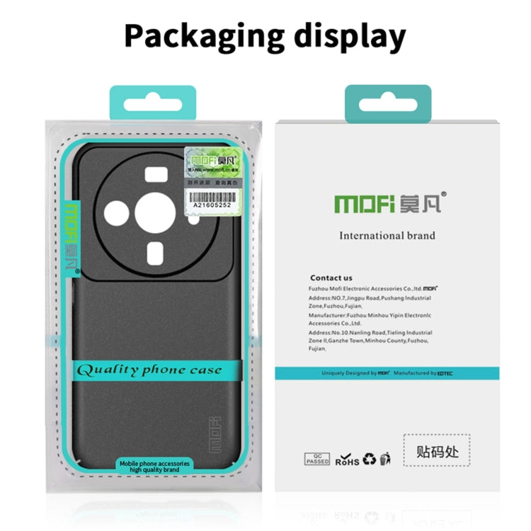 For Huawei Nova 10 Pro MOFI Fandun Series Frosted PC Ultra-thin Phone Case(Blue) - Huawei Cases by MOFI | Online Shopping South Africa | PMC TechLife | Buy Now Pay Later Mobicred