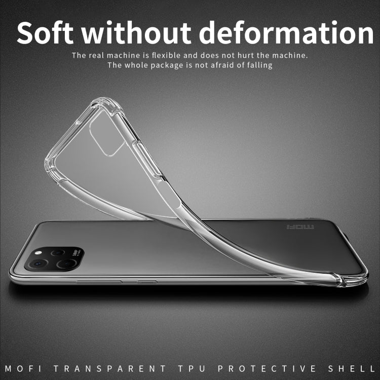 For Huawei Nova Y61 MOFI Ming Series Ultra-thin TPU Phone Case(Transparent) - Huawei Cases by MOFI | Online Shopping South Africa | PMC Jewellery