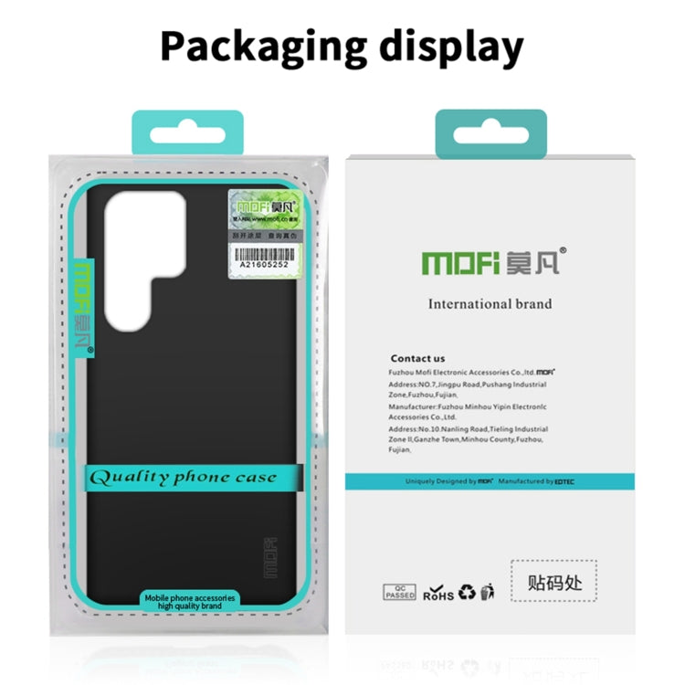 For Xiaomi Redmi Note 12 Pro 5G China MOFI Micro Frosted PC Ultra-thin Hard Case(Blue) - Xiaomi Cases by MOFI | Online Shopping South Africa | PMC TechLife | Buy Now Pay Later Mobicred