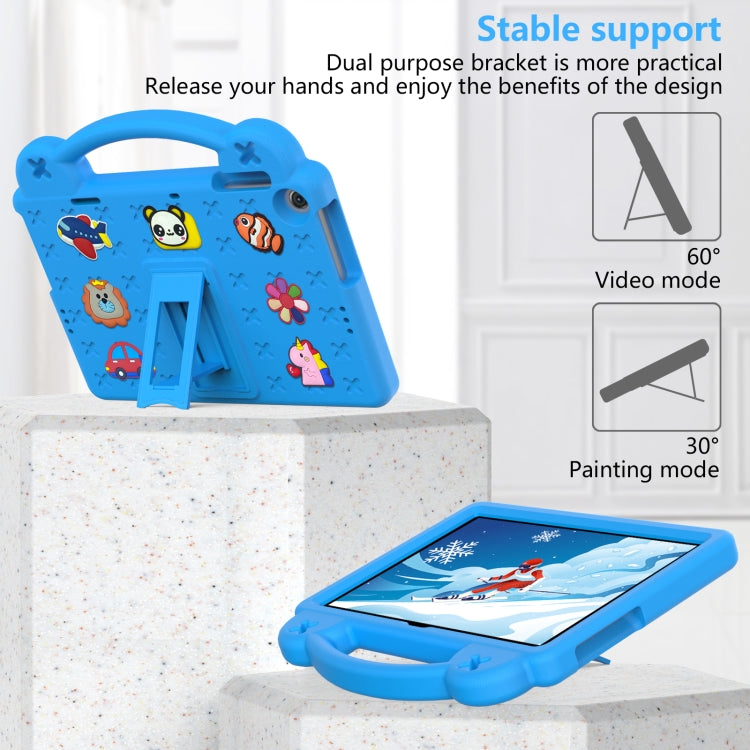 For Huawei Enjoy Tablet 2 10.1 Handle Kickstand Children EVA Shockproof Tablet Case(Sky Blue) - Huawei by PMC TechLife | Online Shopping South Africa | PMC TechLife | Buy Now Pay Later Mobicred