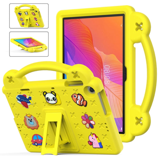 For Huawei Enjoy Tablet 2 10.1 Handle Kickstand Children EVA Shockproof Tablet Case(Yellow) - Huawei by PMC Jewellery | Online Shopping South Africa | PMC Jewellery | Buy Now Pay Later Mobicred