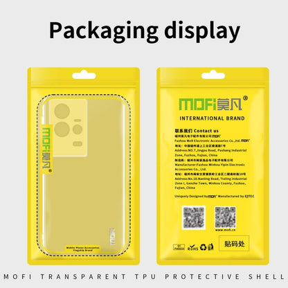 For vivo Y02 4G MOFI Ming Series Ultra-thin TPU Phone Case(Transparent) - vivo Cases by MOFI | Online Shopping South Africa | PMC Jewellery