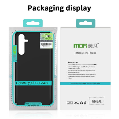 For Samsung Galaxy S24 Ultra 5G MOFI Frosted PC Ultra-thin Hard Phone Case(Black) - Galaxy S24 Ultra 5G Cases by MOFI | Online Shopping South Africa | PMC Jewellery | Buy Now Pay Later Mobicred