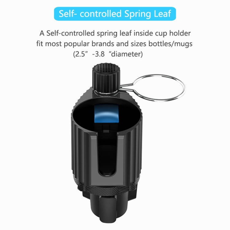 A02 Multifunctional Dual Cup Holder Expander 3 in 1 Adjustable Car Holder Phone Holder - free shipping - PMC TechLife - Order now!