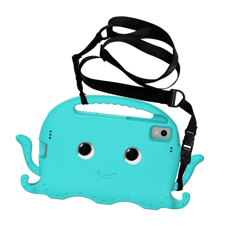 For Lenovo M10 Plus TB-X606 10.3 Octopus Style EVA PC Tablet Case(Glacial Green) - Lenovo by PMC TechLife | Online Shopping South Africa | PMC TechLife | Buy Now Pay Later Mobicred