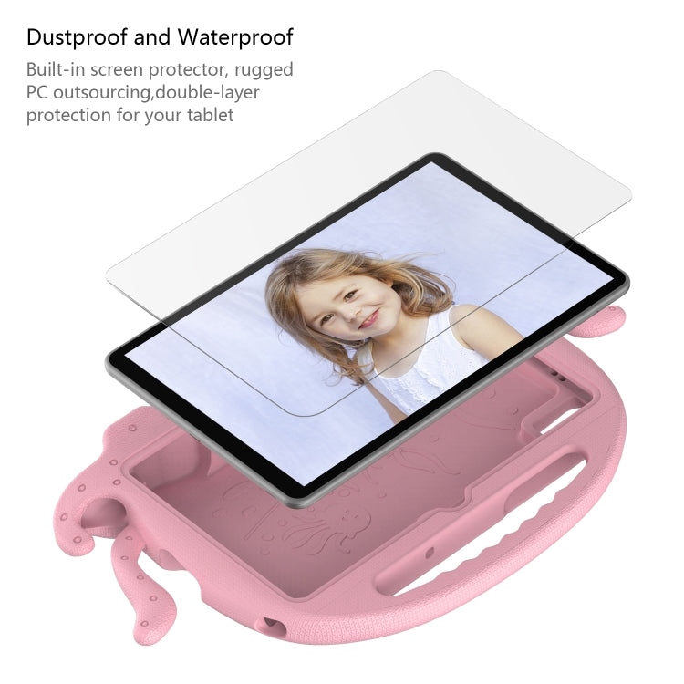 For Lenovo K10 TB-X6C6F 10.3 Octopus Style EVA PC Tablet Case(Pink) - free shipping - PMC TechLife - Order now!