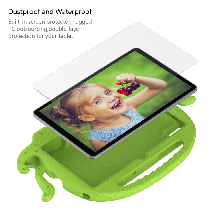 For Lenovo K10 TB-X6C6F 10.3 Octopus Style EVA PC Tablet Case(Grass Green) - Lenovo by PMC TechLife | Online Shopping South Africa | PMC TechLife | Buy Now Pay Later Mobicred