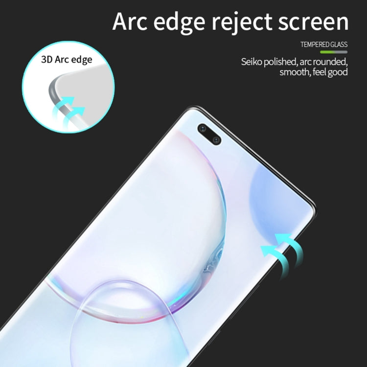 For Honor Magic5 Pro MOFI 9H 3D Explosion Proof Thermal Bending Full Screen Covered With Tempered Glass Film(Black) - free shipping - PMC TechLife - Order now!