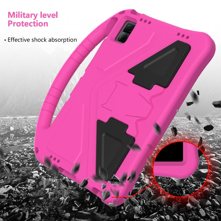 For TCL Tab 11 EVA Shockproof Tablet Case with Holder(Rose Red) - Others by PMC TechLife | Online Shopping South Africa | PMC TechLife | Buy Now Pay Later Mobicred
