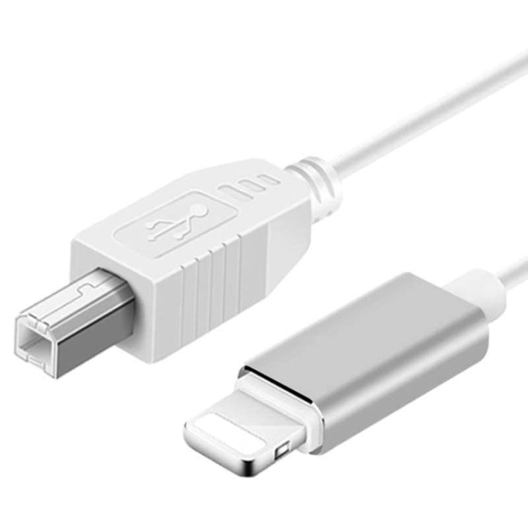 1m 8 Pin to USB-B MIDI Cable for iPad / iPhone - Multifunction Cable by PMC Jewellery | Online Shopping South Africa | PMC Jewellery | Buy Now Pay Later Mobicred